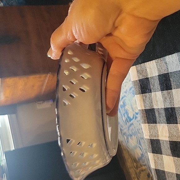 Vintage Asian Pierced fruit bowl/ Sieve,Small for cherries,plums.EUC - Picture 6 of 6